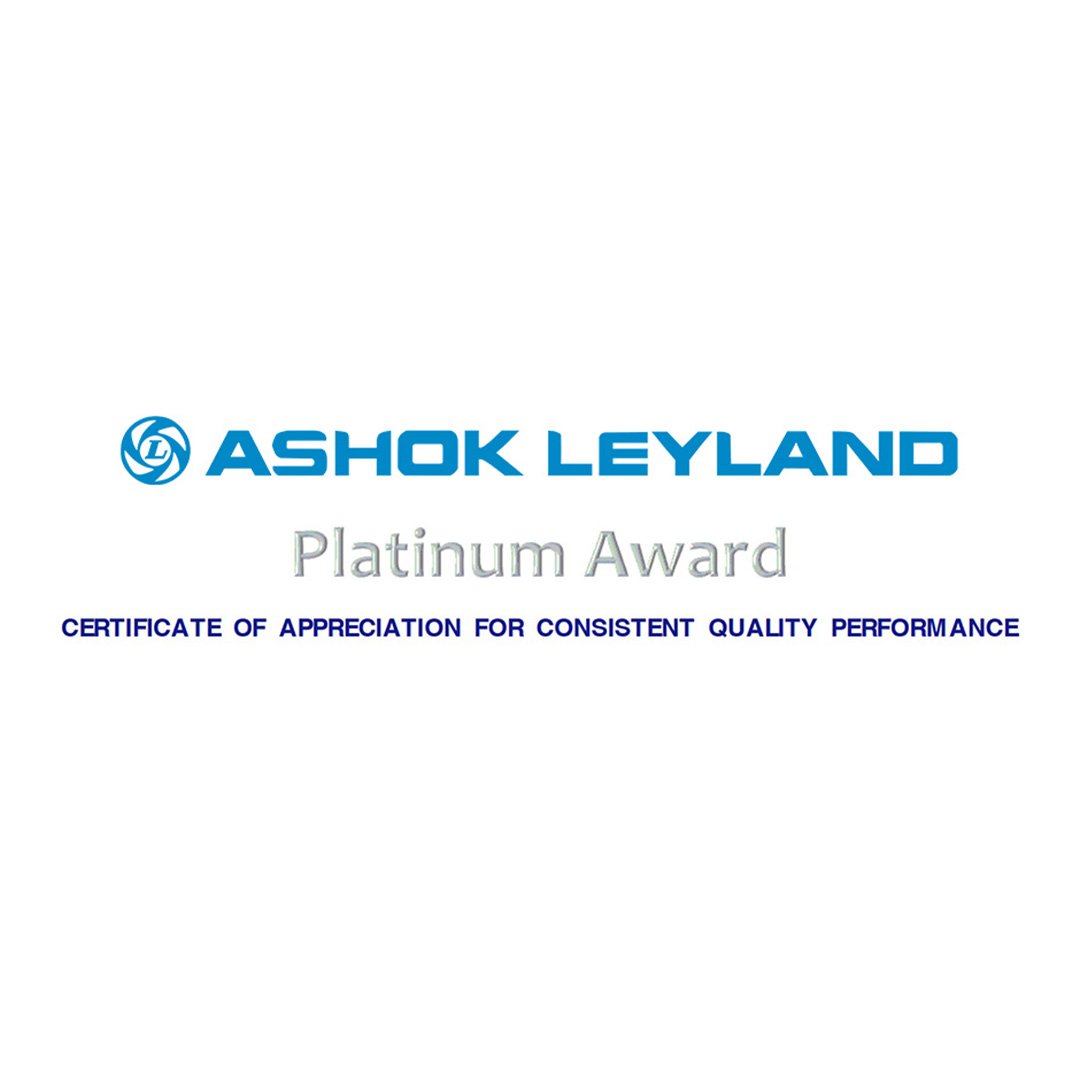 Ashok Leyland Ltd Platinum Award