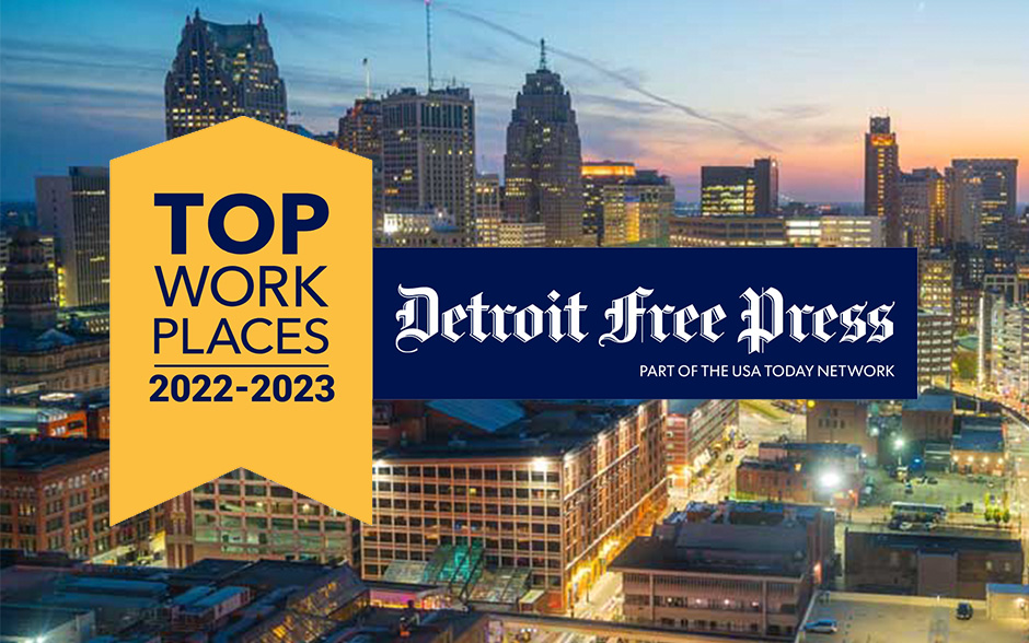 Le Detroit Free Press désigne L&L Products comme lauréat du prix Michigan Top Workplaces 2023