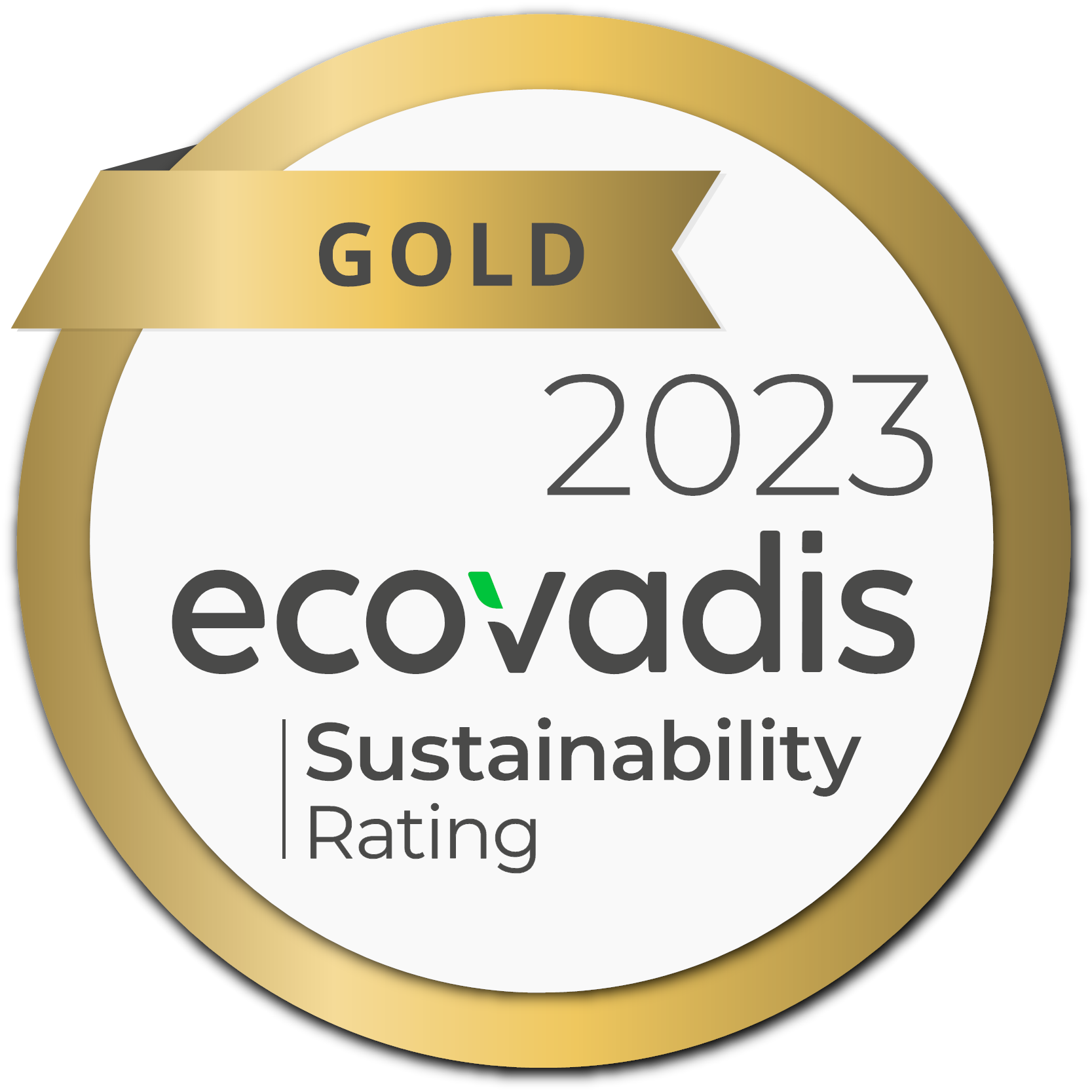 EcoVadis GOLD Medal Award