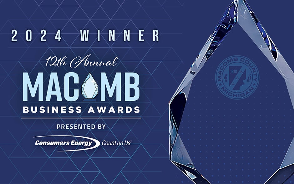 L&L Products Auszeichung Macomb Business Award im Bereich Hometown Hero