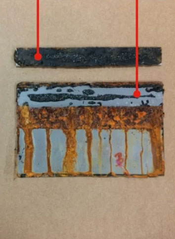 Corrosion with Tri-Seal Corrosion with Tri-Seal